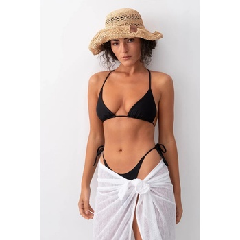 Ruslan baginskiy сламена шапка дамска Bucket Hat (BCT036.STR.KN.DRK.FLTL)