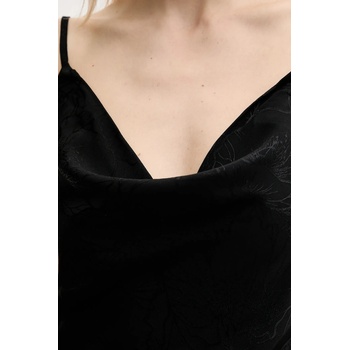 ANSWEAR Рокля Answear. LAB в черно дълга с кройка по тялото (20487.tos)