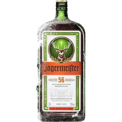 Jägermeister 35% 3 l (čistá fľaša)