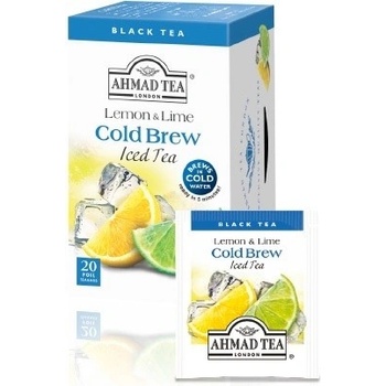 Ahmad Tea Cold Brew Iced Tea Lemon & Lime 20 x 2 g
