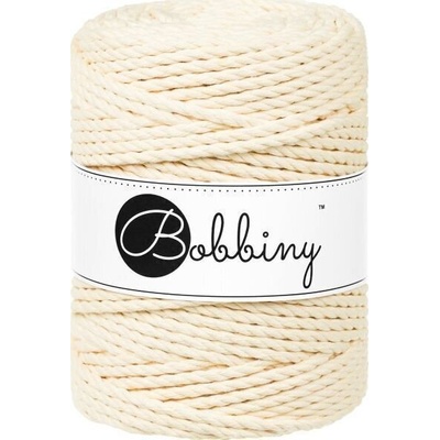 Bobbiny 3PLY Macramé Rope 5 mm 100 m Butter Yellow юта (TX-E088)