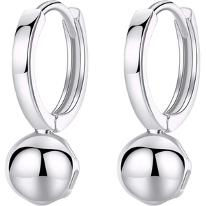 Silenti Jewelry Сребърни обеци "Кълбо
