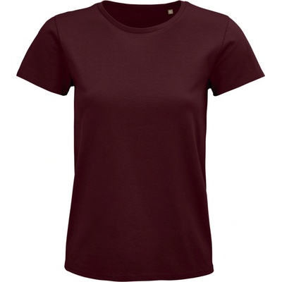 SOĽS Pioneer Women Dámske triko SL03579 Burgundy