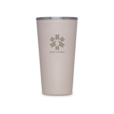 Snow Monkey termohrnek Enjoyer 473ml mocca brown