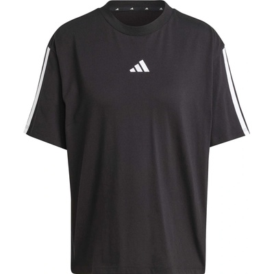 adidas Dámske tričko 3 STRIPES TEE W čierna biela