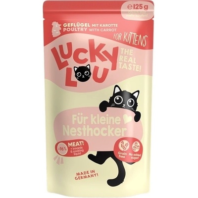 Lucky Lou Lifestage Kitten s drůbežím mäsom 125 g