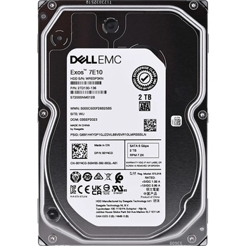 Dell 3.5" 2000 GB Serial ATA III 400-AUST