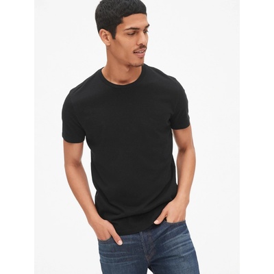 Gap tričko Classic t shirt černá