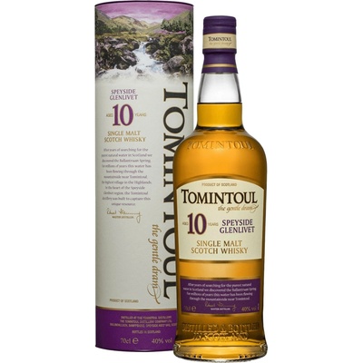 Tomintoul 10y 40% 0,7 l (tuba)