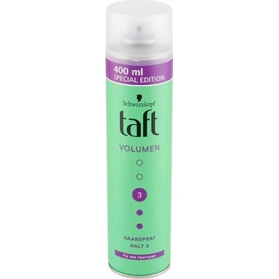 Taft Volumen lak na vlasy pre jemné vlasy 400 ml