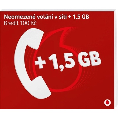 VODAFONE Předplacenka – 2 GB