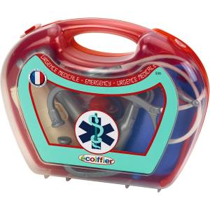 Ecoiffier Игрален комплект Ecoiffier - Чичо доктор в куфарче, 14 части (7600000250) - ozone