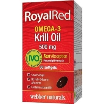 Webber Naturals Omega-3 Krill Oil 500 mg 60 tobolek