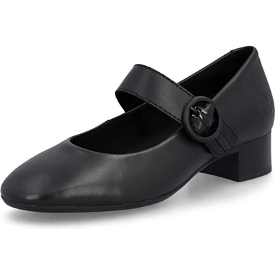 Rieker elegantní lodičky 43455-00 pro širší chodidol komfortní kůže a stabilní krok