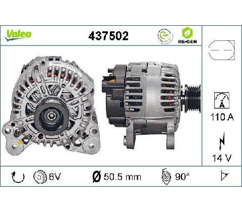 Generátor VALEO 437502