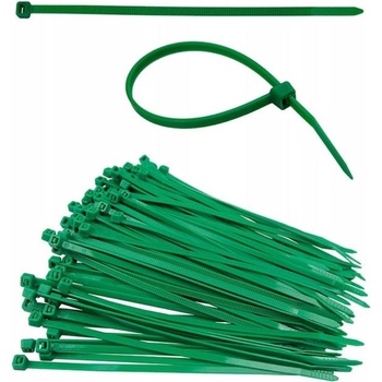 Rollmarket Затягащи ленти 100x3, 6mm 100 бр Зелени (OKZ3610R)