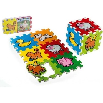 Teddies Penové puzzle Moja prvá lesné zvieratká 6 ks MPZ