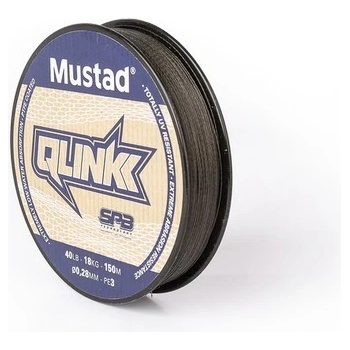MUSTAD QLINK BRAID GREEN PLETENÁ ŠNÚRA 150M