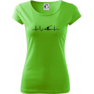 EKG pádlovania Dámske tričko Pure Apple Green
