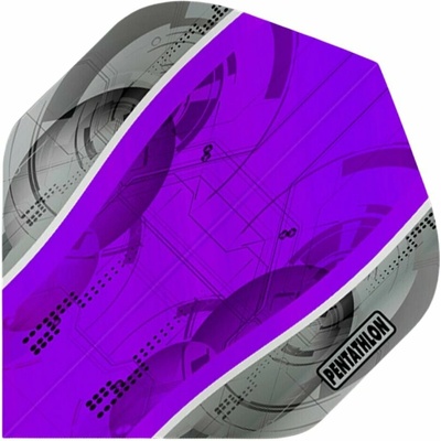 Pentathlon Silver Edge - Purple PNT0188