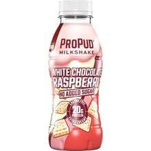 NJIE ProPud protein milkshake bez laktozy bílá čokoláda malina 330 ml