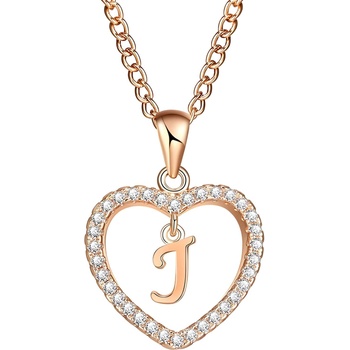 HARAHU Колие Писмо - j / Златна kp5193 (5193)