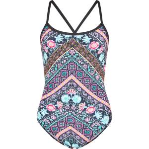 Zoggs Rose Tri Back Womens - Multi