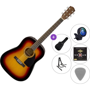 Fender CD-60 V3 SET 2 Сунбурст Акустична китара