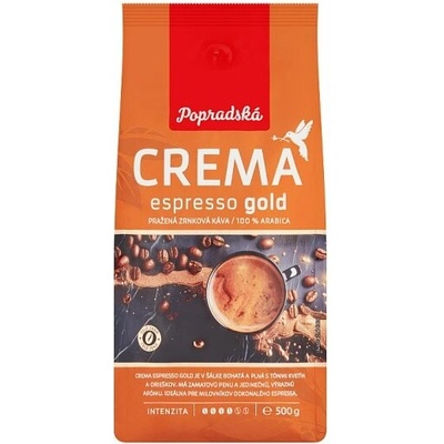 Popradská Crema Espresso Gold zrnková 500 g