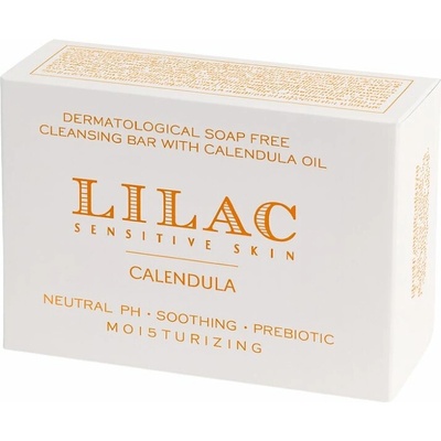 Lilac zklidňující mycí kostka s měsíčkem 100 g