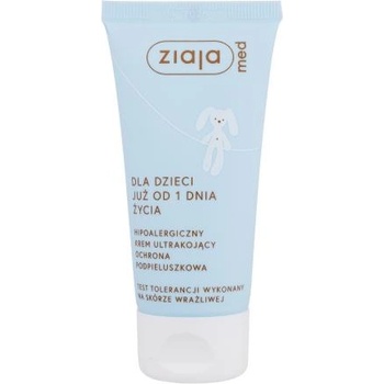 Ziaja Med Kids Hypoallergenic Ultra Soothing Diaper Cream успокояващ и защитен крем за областта на пелените 50 ml