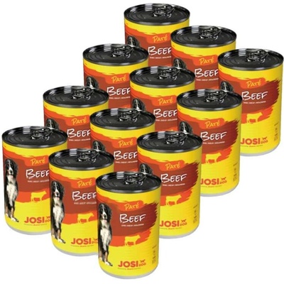 JosiDog Dog Paté Beef 12 x 400 g