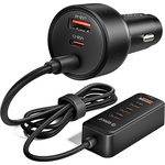 ORICO ChargeClip 90W 2A4C Задно зарядно за кола с множество портове (ORICO-CC-90-2A4C)