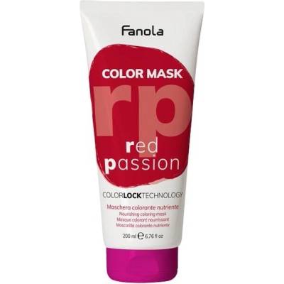 Fanola Color Mask Цветна подхранваща и хидратираща маска, Red Passion, 200 ml