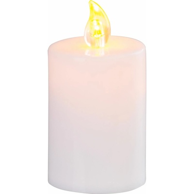LED sviečka teplá biela 10,5 cm