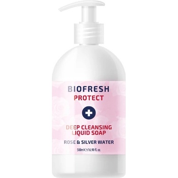Biofresh čistiace tekuté mydlo so striebrom a ružovou vodou 500 ml