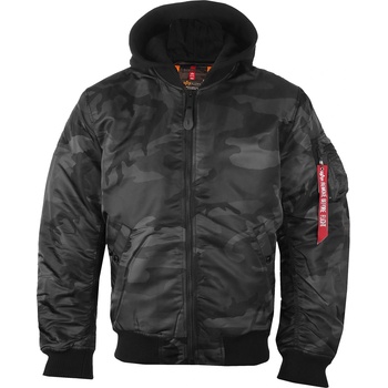 Image 1 of Alpha Industries мъжко яке (бомбър) ALPHA INDUSTRIES - MA-1 ZH Back EMB Camo - черен камуфлаж_138105C