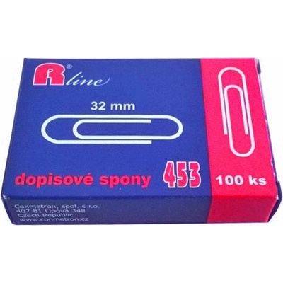 Spona dopisní 453 Rline, 32 mm, 100 ks – Zbozi.Blesk.cz