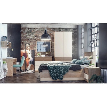 Мебели ДИМОВ Модулен спален комплект НЕВАДА - конфигурация №3