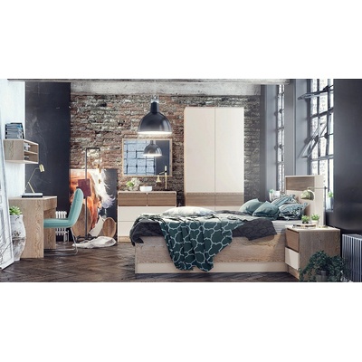 Мебели ДИМОВ Модулен спален комплект НЕВАДА - конфигурация №3