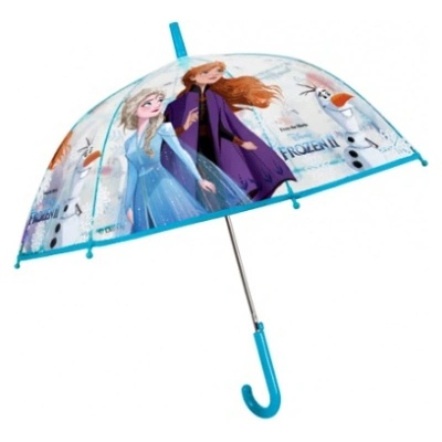 Детски прозрачен чадър Perletti Kids Frozen 50245