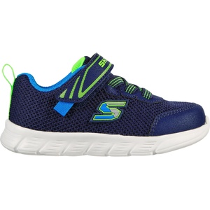 Skechers Детски маратонки Skechers Comfy Flex Infant Boys Trainers - Navy/Lime