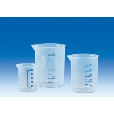 Laboratorní kádinka PP 5000 ml, modrá stupnice VITLAB
