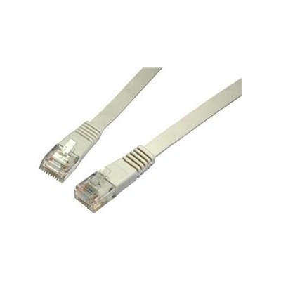 Solarix 28780709 patch plochý CAT5E UTP LSOH 7m šedý