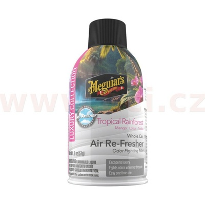 Meguiar's Whole Car Air-Refresher, Rainforest pohlcovač pachů + osvěžovač vzduchu, vůně Tropical Rainforest 57 g