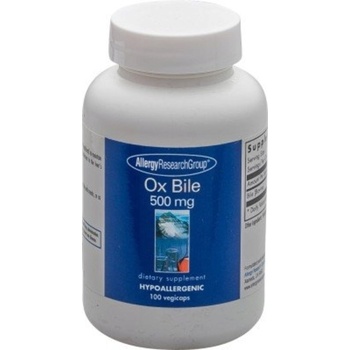 Allergy Research Group Ox Bile 500 - 100 вег. капсули