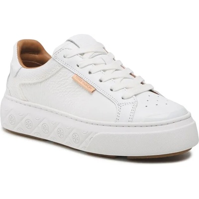 Tory Burch Сникърси Tory Burch Ladybug Sneaker 143067 White/White/White 100 (Ladybug Sneaker 143067)