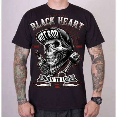 Black heart мъжка тениска black heart - buddy - ЧЕРНА - 14032