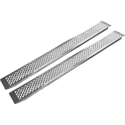 nájezdová rampa hliníková - dlouhá, Q-TECH (max. nosnost 400 kg, 1 pár) M002-439
