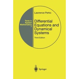 Differential Equations and Dynamical Systems | Lawrence Perko (ISBN: 9781461265269)